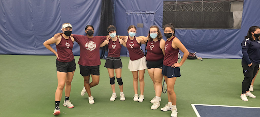 This year’s Northside girls varsity tennis team. (Photo from Northside’s Twitter account)
