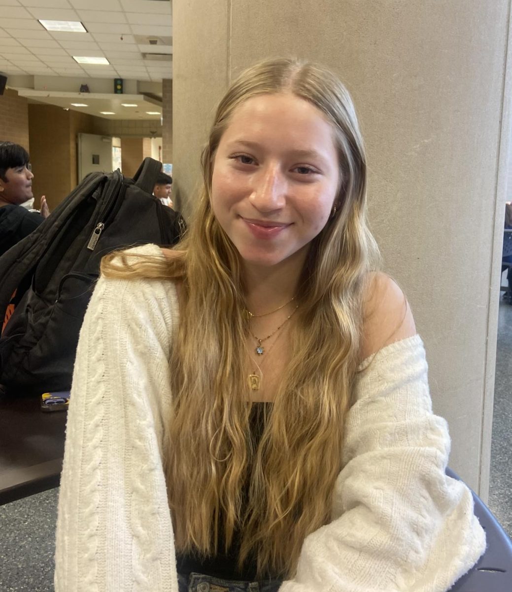 Over Thanksgiving break, Aviva Rubenfeld (11) is excited to "spend time with family."