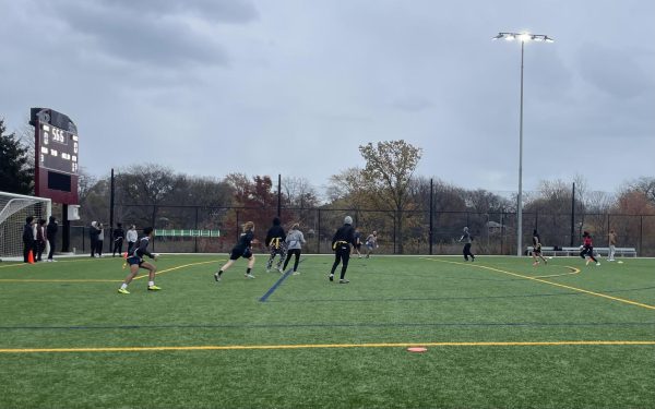 Seniors compete in the 2024 Turkey Bowl