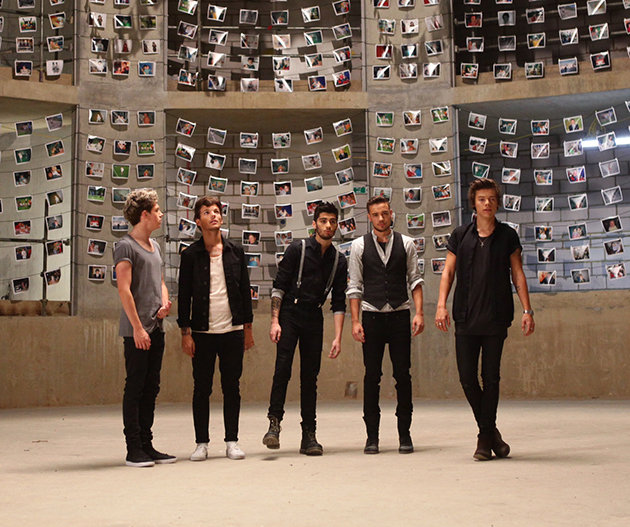 One Direction's "Story of My Life" music video, a song showcasing the members' various memories (Image from IMDb.com)