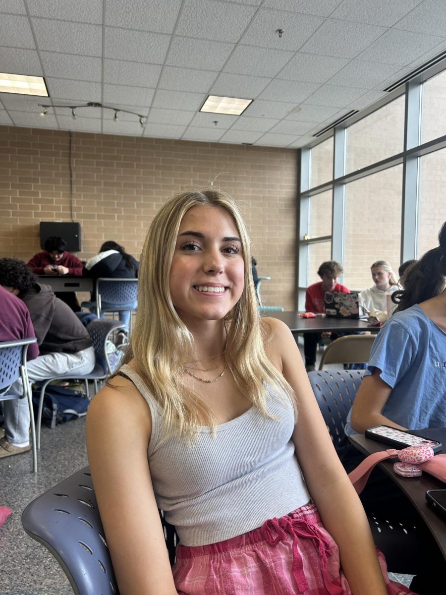 Vivian Jelinek (Sophomore) spent her break touring University of Michigand with her family